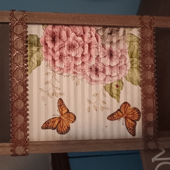 Hand Crafted "Wash Board" &  Painting by Katherine Falu Vintage - Picture 3 of 11